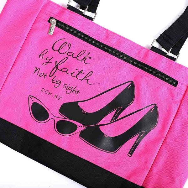 Walk By Faith Tote