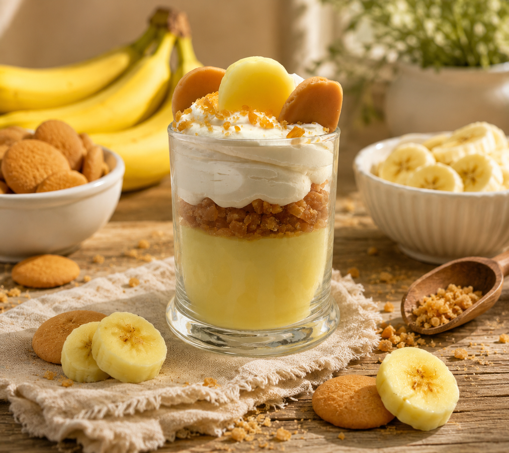 Banana Pudding Candle. 13 oz. Large Soy Dessert Candle