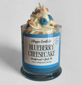 Blueberry Cheesecake Dessert Soy Candle, 12oz.