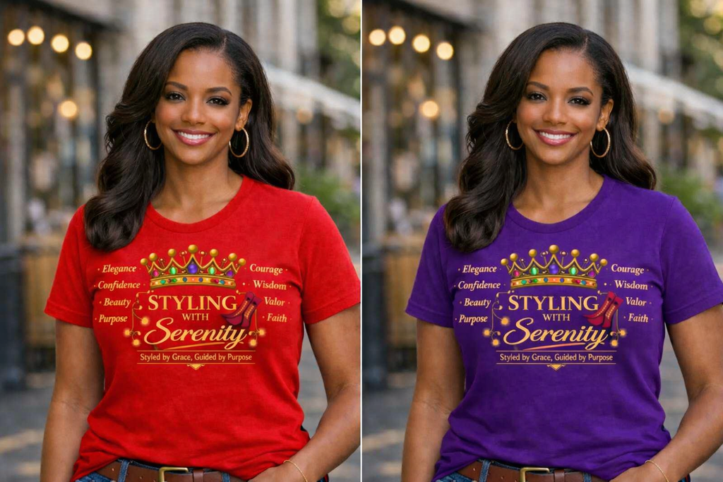 Styling with Serenity – Women’s Faith‑Inspired Tee