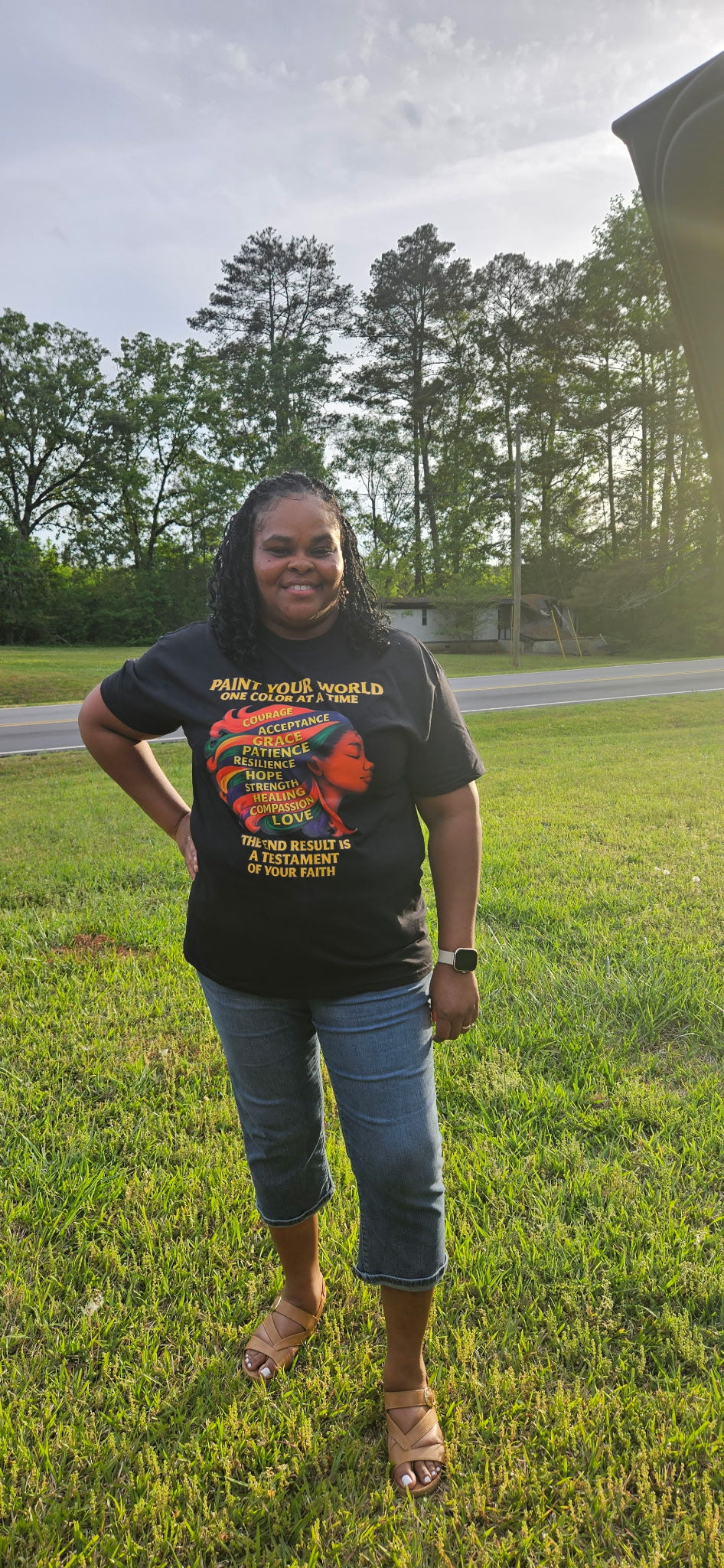 Paint Your World T‑Shirt — A Testament of Faith and Color